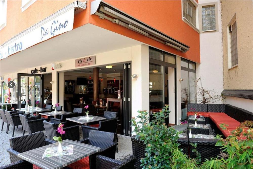 לינדאו Hotel Vis A Vis מסעדה תמונה